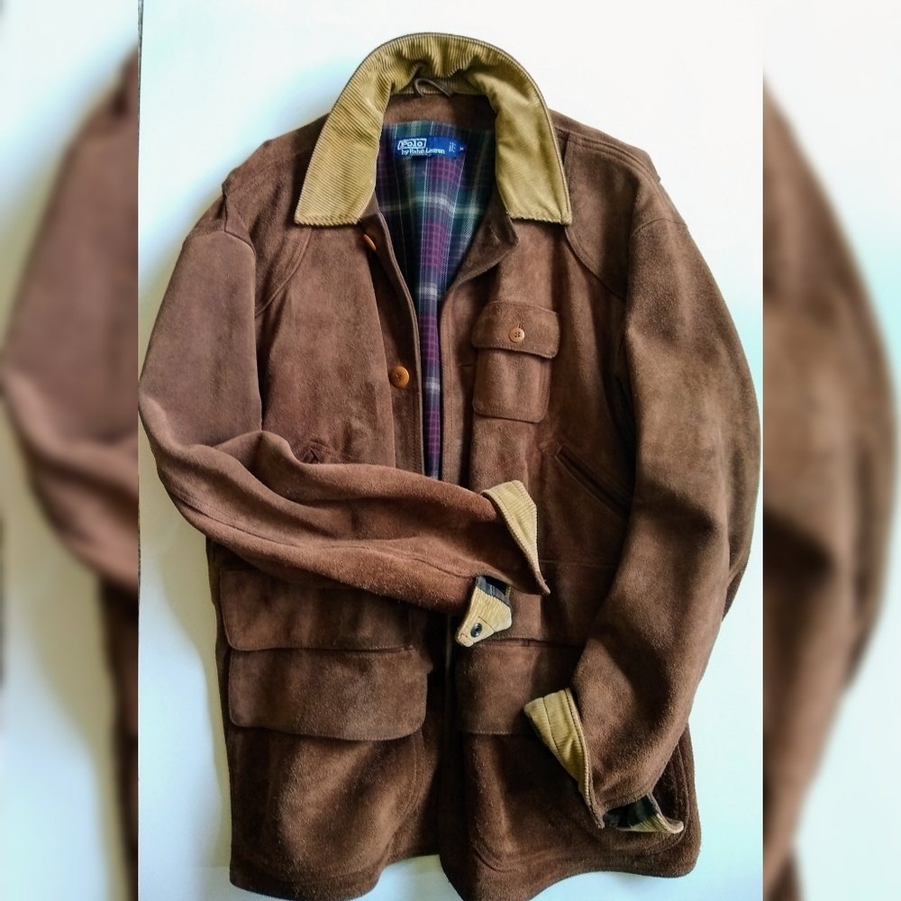 Polo by Ralph Lauren Suede and Corduroy Coat